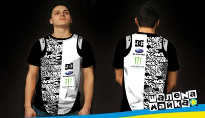 Футболки с полной запечаткой: Монстр Энерджи